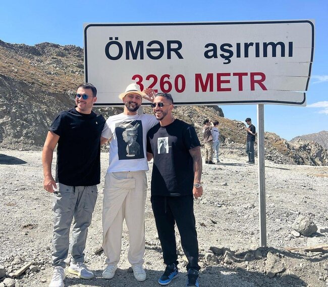 Emin Kəlbəcərdən fotolar paylaşdı