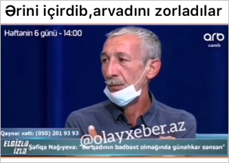 Azərbaycanda ŞOK HADİSƏ: Ərini içirdib, qadını zorladılar - FOTO/VİDEO