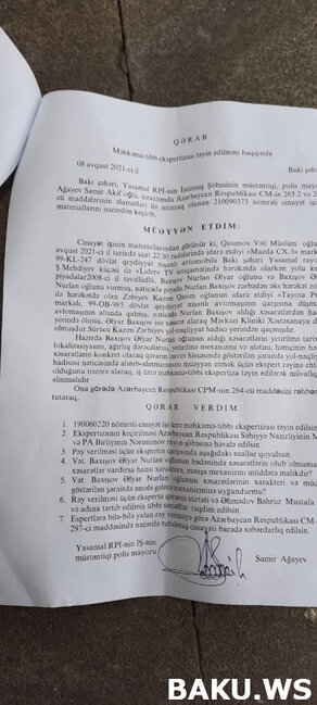 Bakıda 13 yaşlı uşağın dəhşətli ölüm anı KAMERAYA DÜŞDÜ - VİDEO