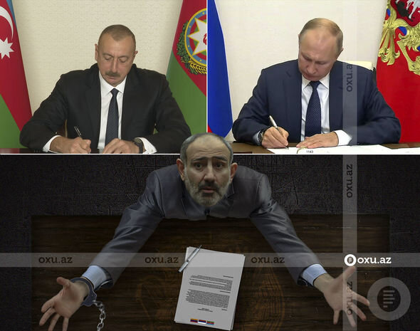 Ermənistanın kapitulyasiya aktına imza atmasından bir il ötür