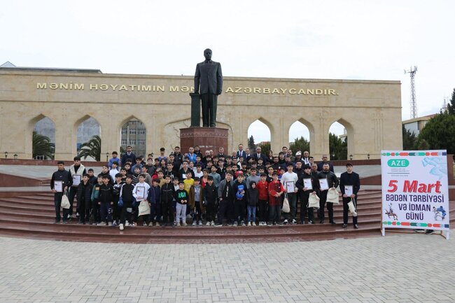 Şirvanda 5 Mart - Bədən Tərbiyəsi və İdman Günü qeyd edilib