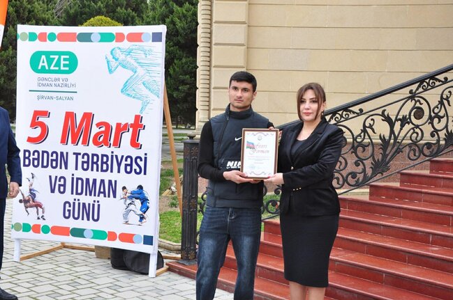 Şirvanda 5 Mart - Bədən Tərbiyəsi və İdman Günü qeyd edilib