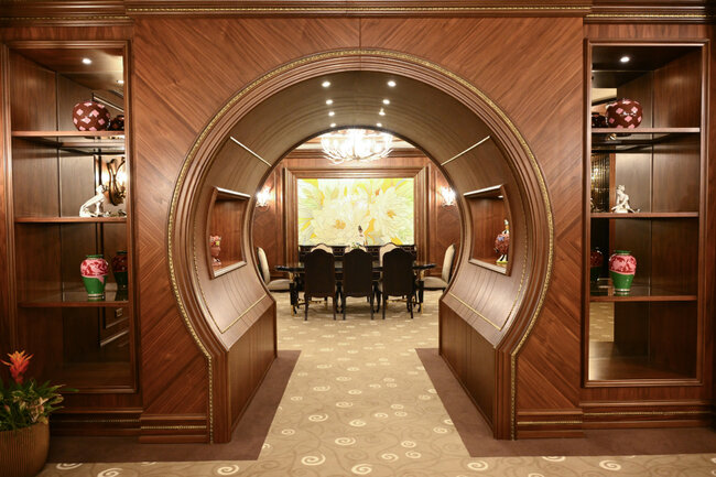 Prezidentlə xanımı Şamaxıda daha bir hotel açılışında - Fotolar