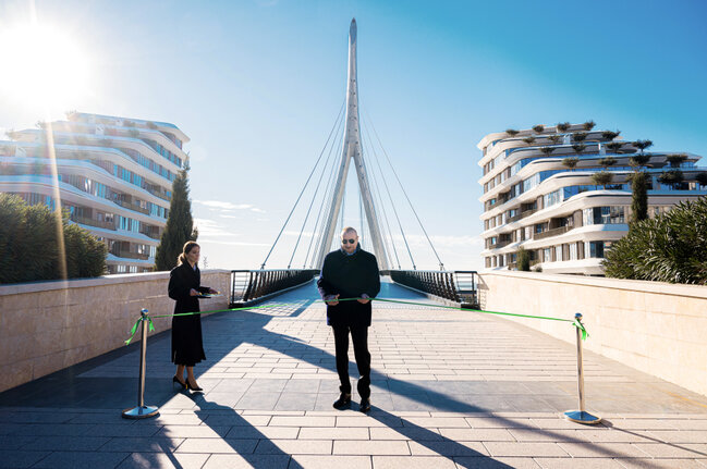 Prezidentlə ailəsinin "Ağ Şəhər"dən - Fotoları