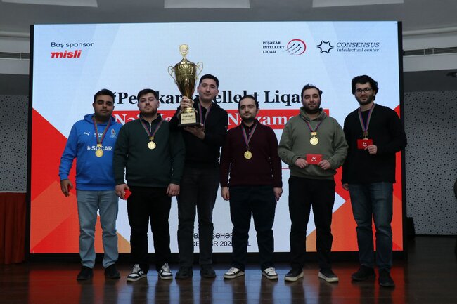 "Misli"nin dəstəyilə Peşəkar İntellekt Liqasının 2025-ci il mövsümü başa çatdı
