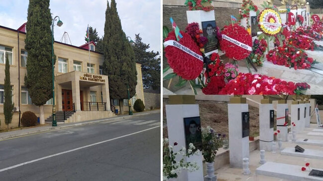 Oğuz Şəhidlər Xiyabanıyla bağlı qalmaqal: "Gülləri yığışdırmaq əmrini mənə başçı verdi" - VİDEO