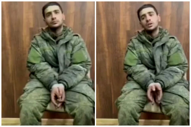 Ukraynada əsir götürülmüş daha bir erməni hərbçinin görüntüsü yayıldı – VİDEO