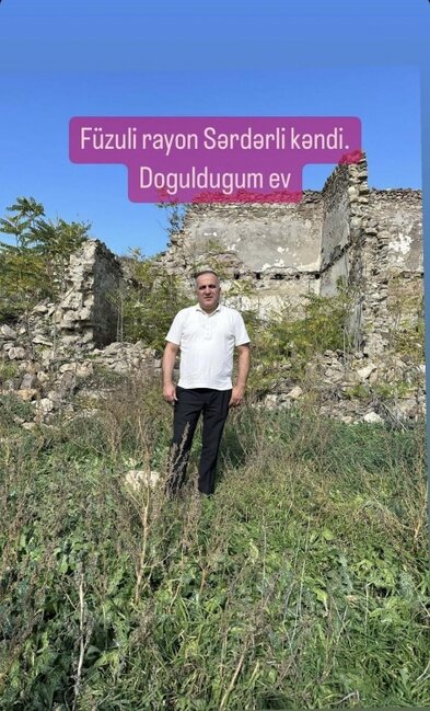 Eldəniz Məmmədovun Füzulidəki evi - Foto