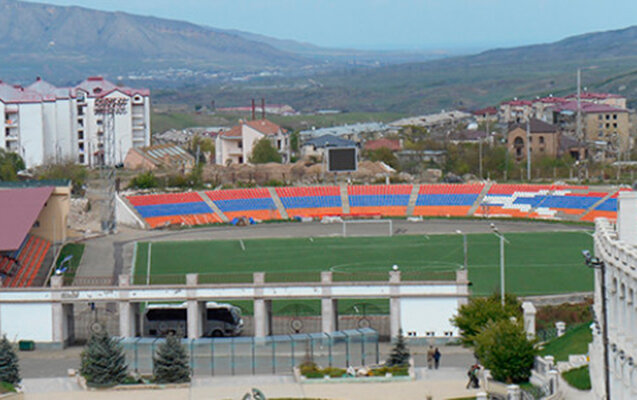 Xankəndi stadionu belə dəyişdi - Foto