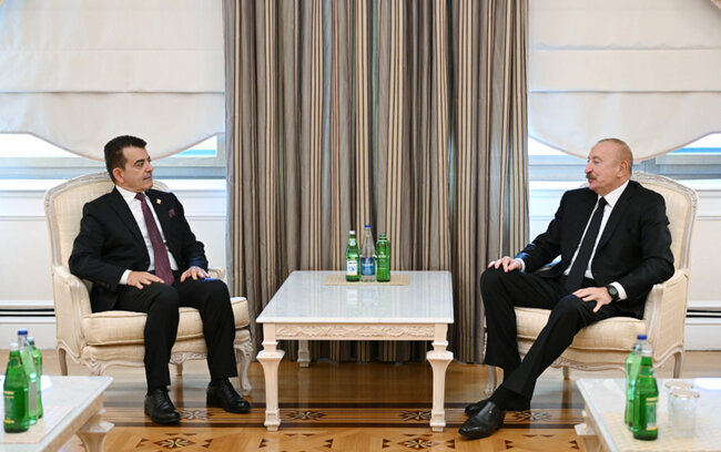 Prezident ICESCO-nun Baş direktorunu qəbul etdi - Foto
