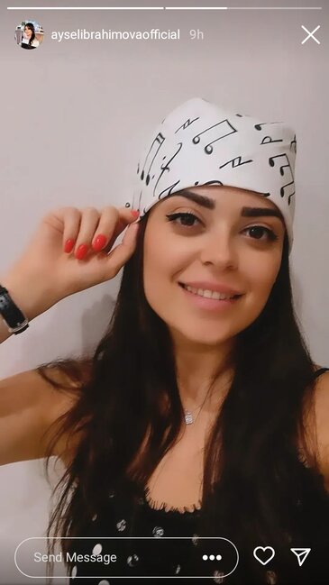 Aktrisa Aysel gözəlliyi ilə HEYRAN ETDİ - FOTOLAR