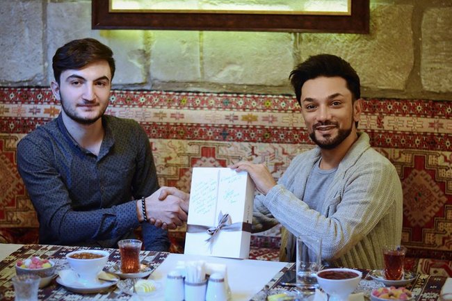 Faiq Ağayev ona qiymətli hədiyyə bağışladı - VİDEO+FOTOLAR