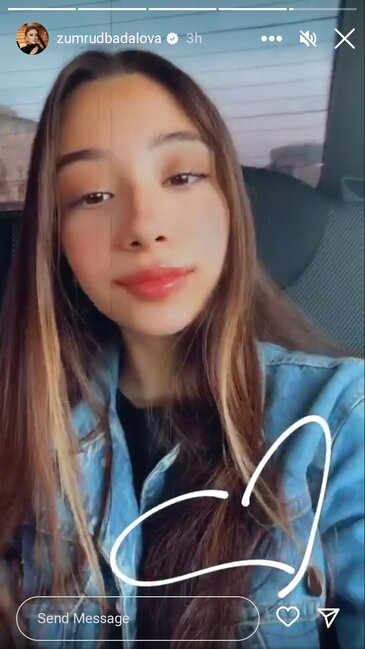 Aparıcı Zümrüdün qızı Ləman - YENİ FOTOLAR