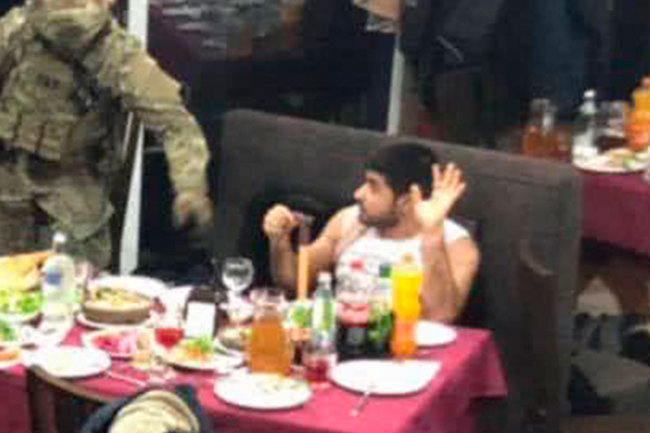 "Lotu Quli"nin ad günü münasibətilə keçirilən məclisə basqın - FOTOLAR