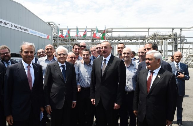Prezident Sumqayıtda açılış etdi - Fotolar