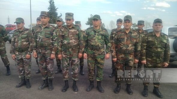 FHN-in 15 ədəd xüsusi təyinatlı yanğınsöndürmə avtomobili heyəti ilə birgə Xankəndiyə yola salınıb - FOTO