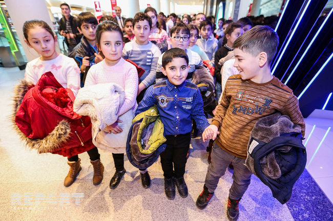 "CinemaPlus"da Heydər Əliyev Fondunun təşkilatçılığı ilə uşaqlar üçün əyləncə proqramı təşkil olunub