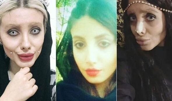 İranlı "Ancelina Coli" azadlığa çıxdı - FOTOLAR