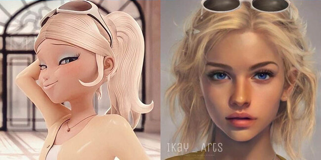 "Ledi Baq və Super-Pişik" qəhrəmanları REAL İNSAN olsaydılar... - FOTOLAR