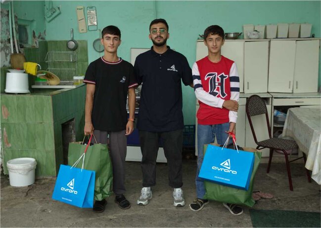 "Avrora" ilə Göygöl və Şabranda məktəbə qayıdış sevinci