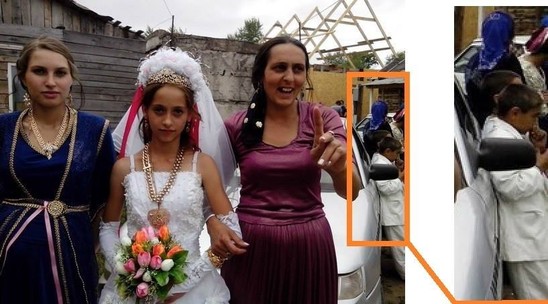 12 yaşlı uşağı evləndirdilər: Dünyanı şoka salan FOTO