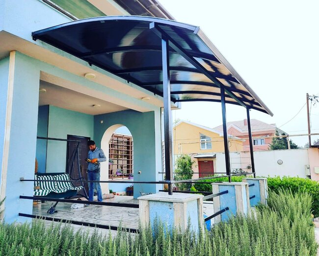 Polikarbonat və dam örtüklərin hazırlanması və quraşdırılması!