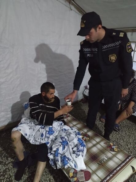 FHN Qarabağın erməniəsilli əhalisi üçün çadırlar qurub - FOTO