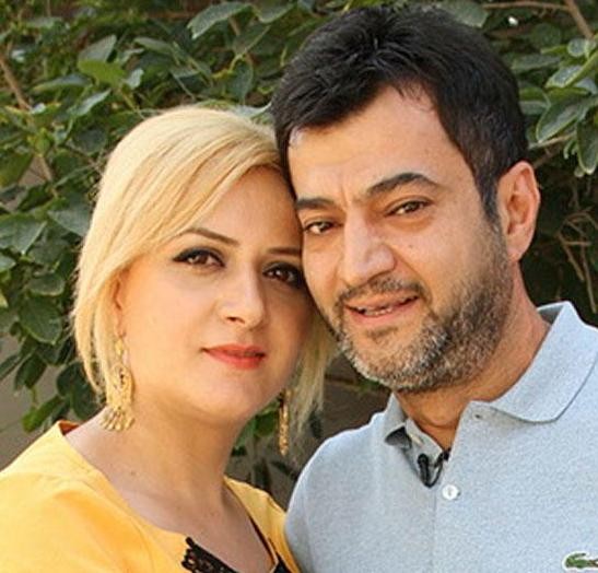 Coşqun Rəhimov həyat yoldaşı ilə - Foto