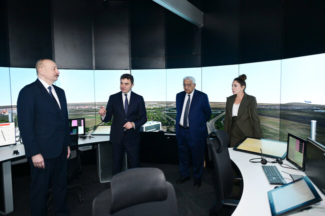 Prezidentlə xanımı açılışa qatıldı - Fotolar