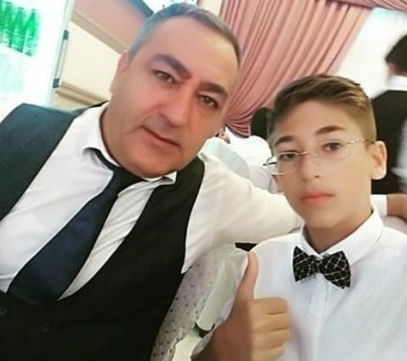 Azərbaycanlı aktyor oğlu Turan ilə - FOTO