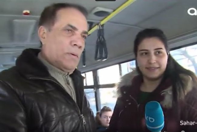 Məşhur azərbaycanlı müğənni avtobusda görüntüləndi - FOTOLAR