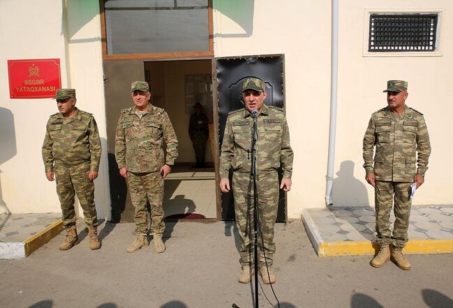 Prezidentin tapşırığı ilə Generallar cəbhəyə GETDİLƏR - FOTO