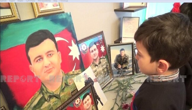 General Polad Həşimovun komandiri olduğu şəhid baş leytenant - FOTOLAR