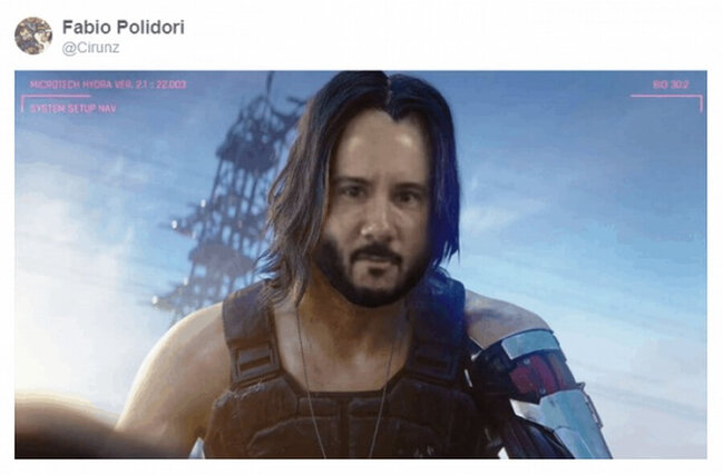 "Kianu Rivz"lə şəkil çəkdirdi - "TOPA TUTDULAR" - FOTO