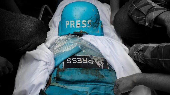 İsrailin Qəzza zolağına hücumları nəticəsində daha bir jurnalist öldü