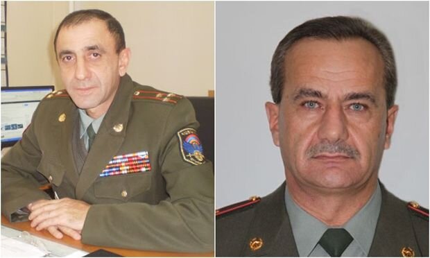 Ermənistan ordusunun iki generalı vəzifədən çıxarıldı