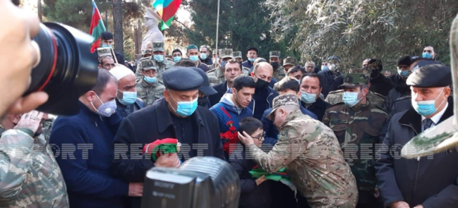 Şəhid polkovnik dəfn olundu - FOTOLAR