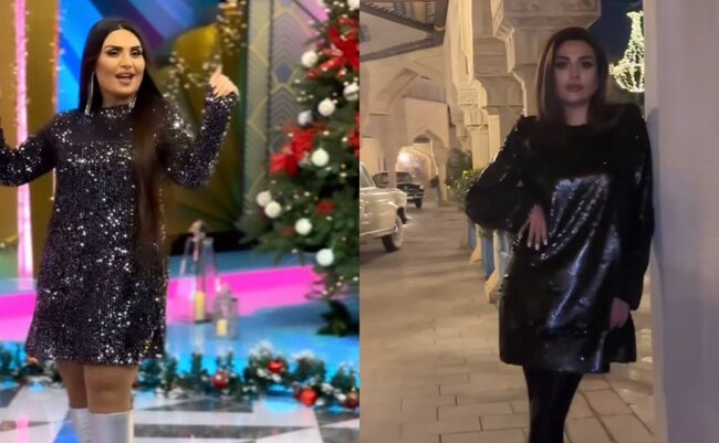 Gülayla Şəbnəmin bənzər geyimləri - Fotolar