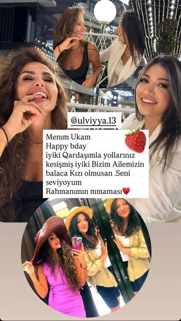 Günel gəlinlərini belə təbrik etdi - Foto