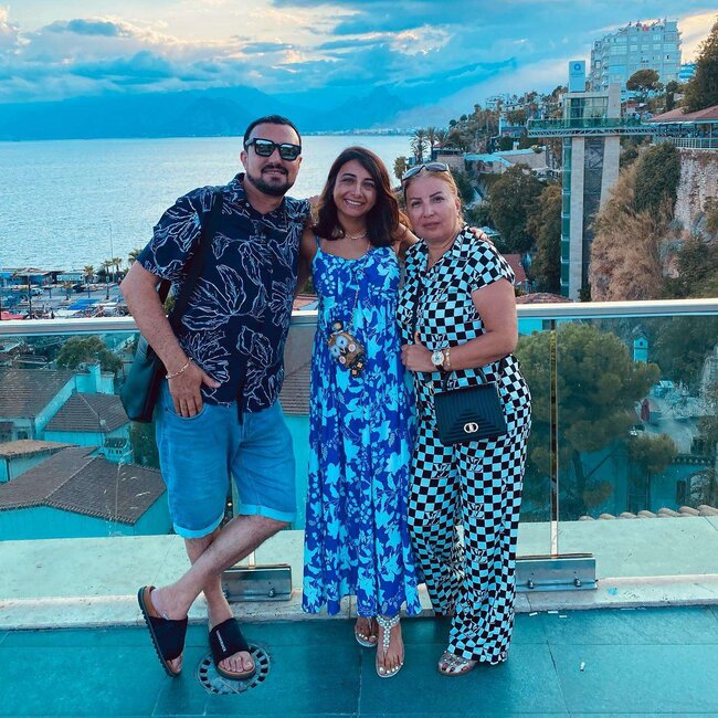 Nadir gəlini ilə - FOTOLAR