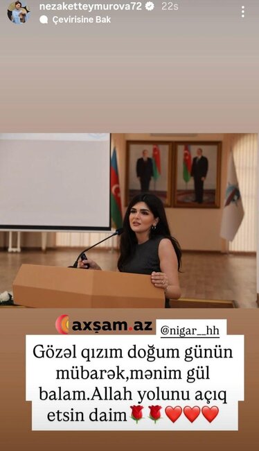 "Həyatımın mənası" - Fotolar