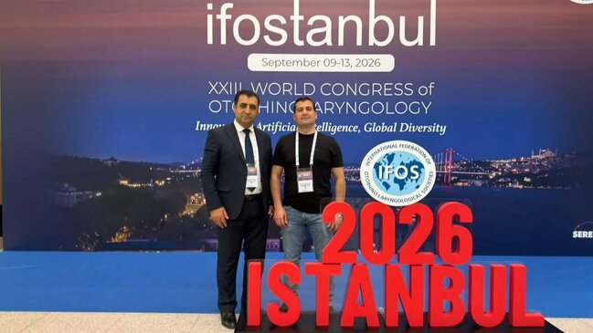 Uşaqlarda septoplastikanın fəsadlarına qarşı qoruyucu yanaşma - Azərbaycanlı cərrahın metodikası IFOS 2026-da təqdim edildi