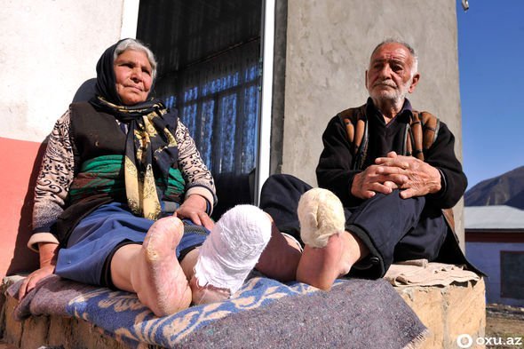 Səkkiz aylıq hamilə olan 20 yaşlı gəlini meşədə... - Xocalının izləri FOTOLARDA