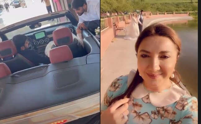 Nazilə Səfərlinin oğlunun gəlingətirdisi - VİDEO/FOTOLAR