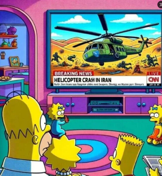 Dünya bu proqnozu DANIŞIR: "Simpsonlar" Rəisinin helikopter qəzasını da BİLDİ? - FOTO