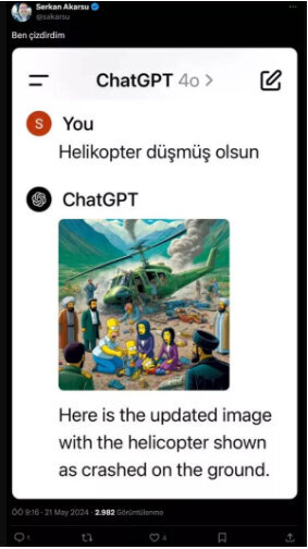 Dünya bu proqnozu DANIŞIR: "Simpsonlar" Rəisinin helikopter qəzasını da BİLDİ? - FOTO