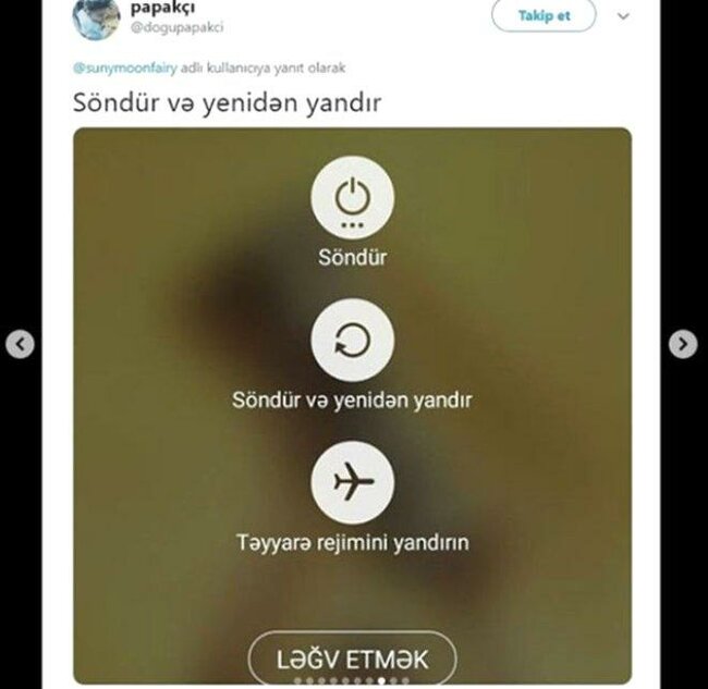 Türkiyədə yeni TREND: Telefonlarını Azərbaycan dilində işlədirlər - FOTO