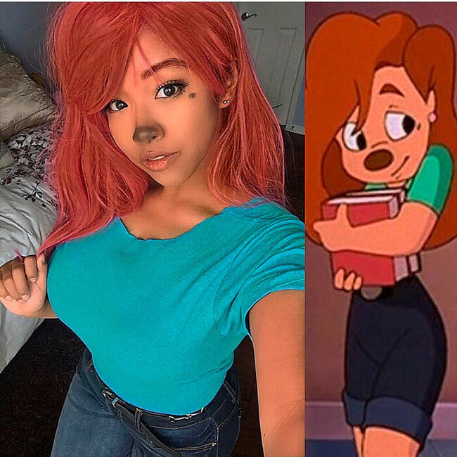 Bu qız özünü istənilən personaja çevirə bilir - FOTOLAR