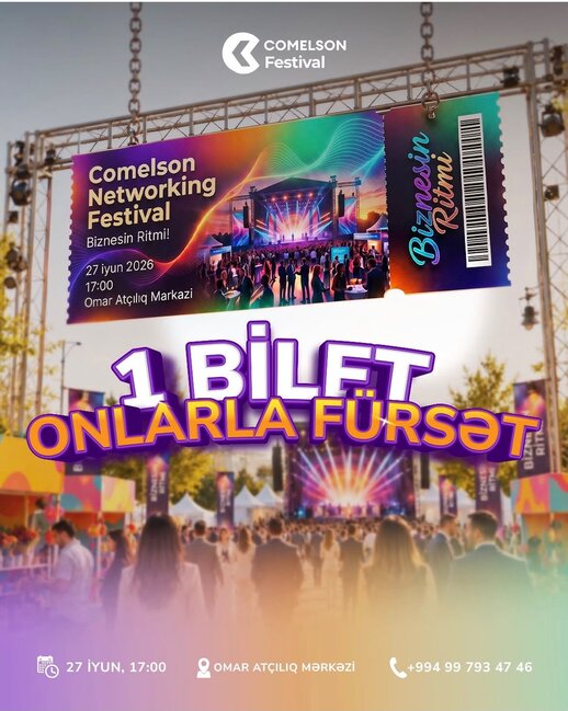 Azərbaycan biznes mühitində ilk dəfə açıq hava formatında networking festivalı keçiriləcək!