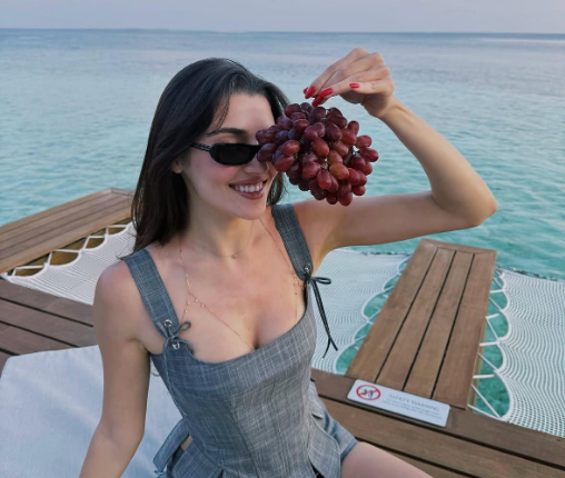 Hande Erçel Maldivdə - FOTOLAR